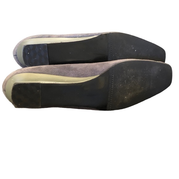 California Magdesians Silver Suede Flats size 10 1/2 - Picture 3 of 11